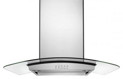 30" Whirlpool Convertible Glass Kitchen Ventilation Hood With Glass Edge LED Lighting - WVW75UC0DS