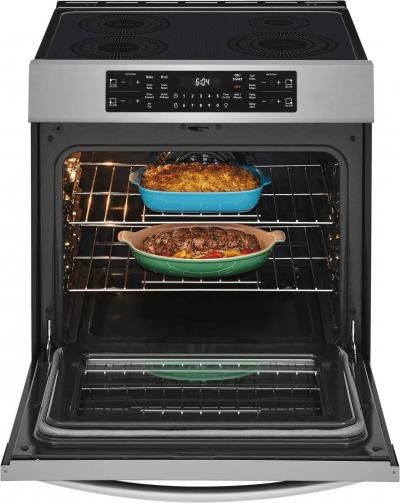 30" Frigidaire Gallery 5.4 Cu. Ft. Front Control Induction Range With Air Fry - CGIH3047VF