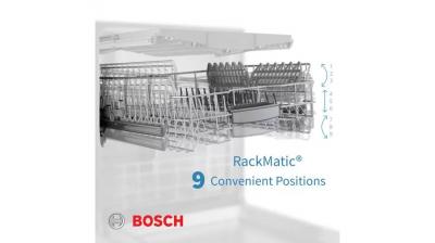 18" Bosch 44 dB Decibel Level 6 Wash Cycles 3 Loading Racks Dishwasher - SPV68B53UC