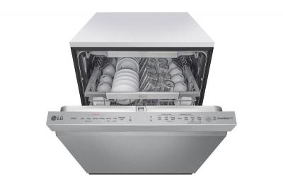 24" LG Smudge Resistant Top Control Dishwasher with TrueSteam - LDP6810SS