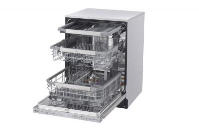 24" LG Smudge Resistant Top Control Dishwasher with TrueSteam - LDP6810SS