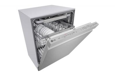 24" LG Smudge Resistant Top Control Dishwasher with TrueSteam - LDP6810SS