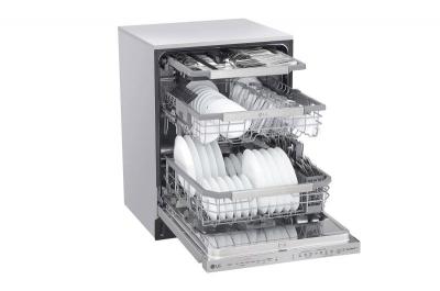 24" LG Smudge Resistant Top Control Dishwasher with TrueSteam - LDP6810SS
