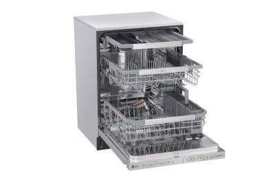 24" LG Smudge Resistant Top Control Dishwasher with TrueSteam - LDP6810SS