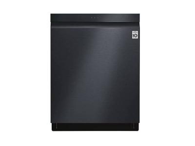 24" LG Top Control Dishwasher with TrueSteam in Matte Black  - LDP6810BM