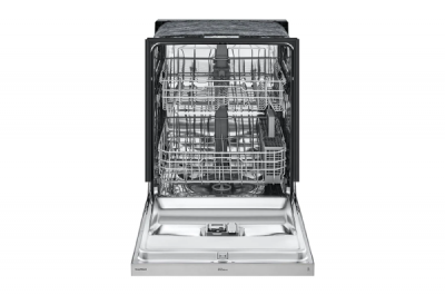 24" LG Front Control Dishwasher with LoDecibel Operation QuadWash Dynamic Dry and EasyRack - LDFN3432T