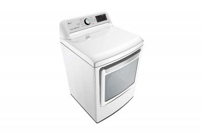 27" LG 7.3 cu.ft Electric Dryer with TurboSteam - DLEX7250W