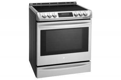 30" LG 6.3 cu. ft. Induction Slide In Range With  ProBake Convection and EasyClean - LSE4617ST