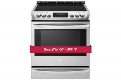 30" LG 6.3 cu. ft. Induction Slide In Range With  ProBake Convection and EasyClean - LSE4617ST
