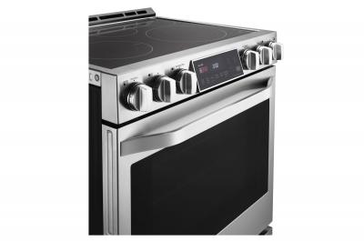 30" LG STUDIO 6.3 Cu.Ft. Capacity Slide-In Electric Range With ProBake Convection - LSSE3026ST