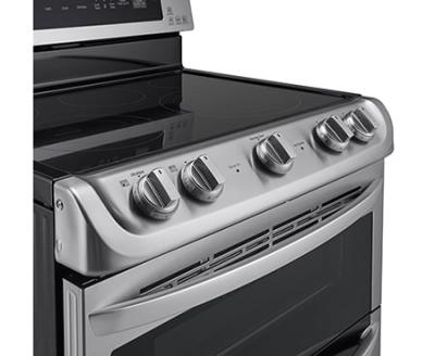 30" LG 7.3 Cu. Ft. Electric True Double Oven Range With ProBakeConvection And EasyClean - LDE5415ST