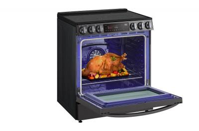 30" LG 6.3 cu ft. Capacity Smart Wi-Fi Enabled ProBake Convection Electric Slide-in Range - LSEL6335D