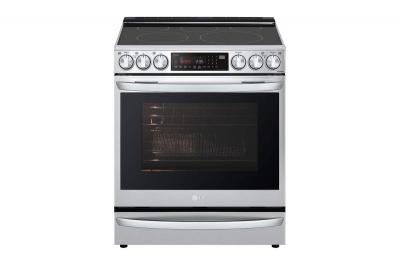 30" LG 6.3 cu ft. Capacity Smart Wi-Fi Enabled ProBake Convection Electric Slide-in Range - LSEL6337F