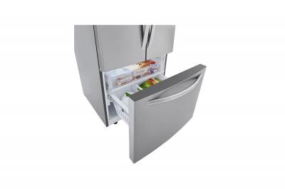 33" LG Smudge Resistant French Door Refrigerator - LRFCS2503S