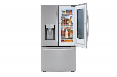 36" LG InstaView Door-in-Door with Craft Ice Maker French Door Refrigerator - LRFVS3006S