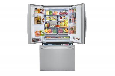 36" LG InstaView Door-in-Door with Craft Ice Maker French Door Refrigerator - LRFVS3006S