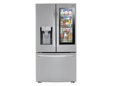 36" LG InstaView Door-in-Door with Craft Ice Maker French Door Refrigerator - LRFVS3006S