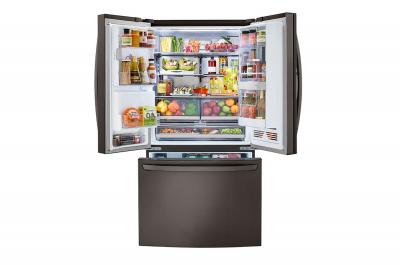 36" LG InstaView Door-in-Door with Craft Ice Maker French Door Refrigerator - LRFVS3006D