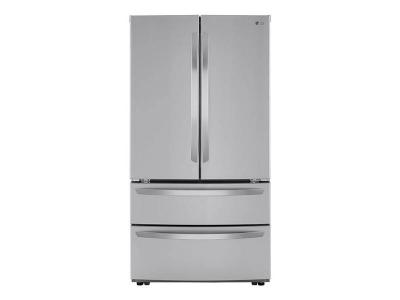 36" LG  4-Door French Door Refrigerator With Internal Water Dispenser - LMWS27626S