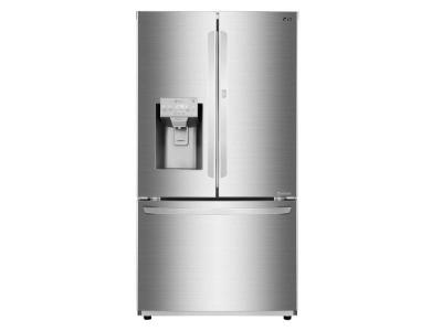 36" LG 28 Cu.ft French Door Refrigerator With Door - in -Door - LFXS28566S