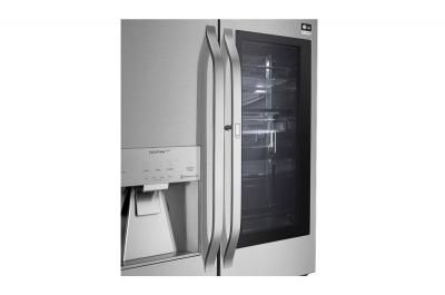 36" LG STUDIO 24 cu. ft. InstaView Door-in-Door  Counter-Depth Refrigerator - SRFVC2406S