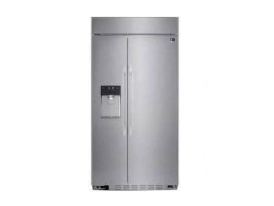 42" LG STUDIO Ultra Large Capacity Side-by-Side Refrigerator with Ice & Water Dispenser - LSSB2692ST