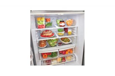 30" LG 21.8 cu.ft. Capacity French Door Refrigerator with Water dispenser  - LRFWS2200S