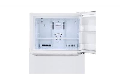 30" LG 20 Cu. Ft. Top Mount Refrigerator In White - LTCS20020W