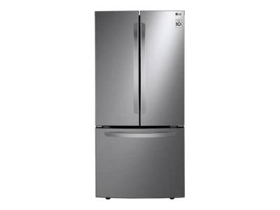 33'' LG 25.1 Cu. Ft. French Door Refrigerator with Multi-Air Flow - LRFNS2503V