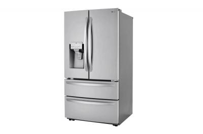 36" LG 28 Cu. Ft. Smart Double Freezer Refrigerator with Craft Ice - LRMXS2806S