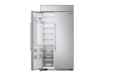 42" LG STUDIO 26 Cu. Ft. Smart Side-by-Side Built-In Refrigerator  - SRSXB2622S