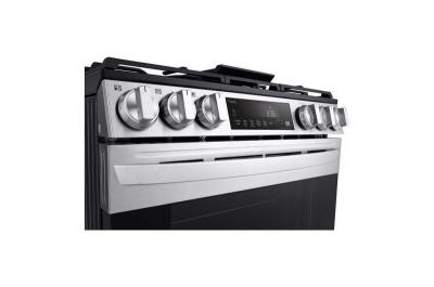 30" LG 5.8 Cu. Ft. Smart Wi-Fi Enabled Fan Convection Gas Slide-in Range - LSGL5833F