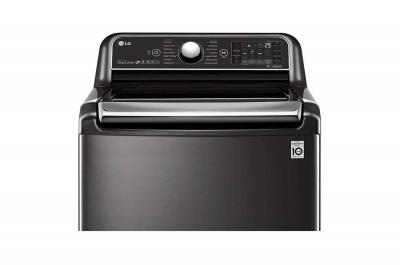 27" LG 6.3 Cu. Ft. Smart Wi-Fi Enabled Top Load Washer - WT7900HBA