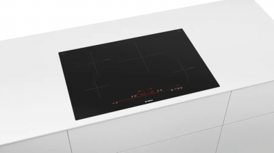 30" Bosch 800 Series Induction Cooktop In Black Surface Mount Without Frame - NIT8060UC