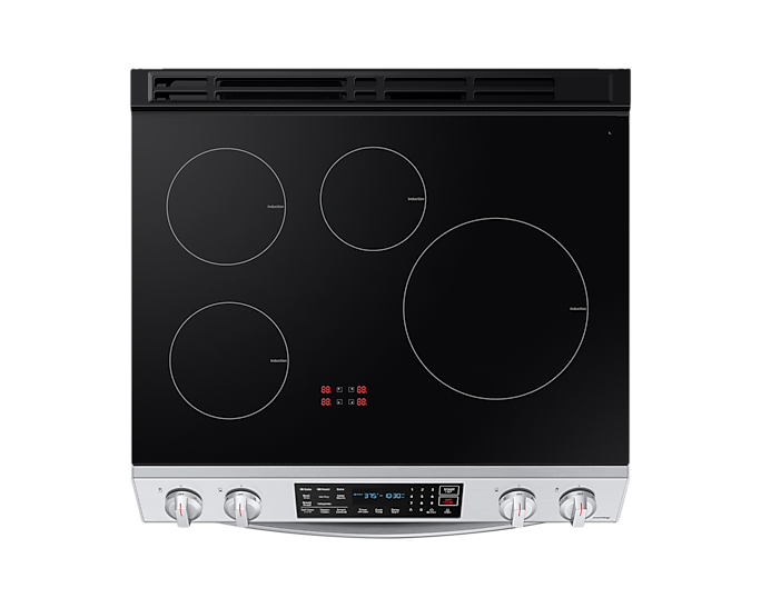 Samsung NE63B8411SS/AC 30" 6.3 Cu. Ft. Slidein Induction Range with