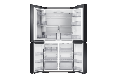 36" Samsung 22.8 Cu. Ft. Bespoke 4-Door Flex French Door Refrigerators With Champagne Rose Steel Panel - F-RF23A967QHQH