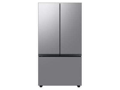 36" Samsung 24 Cu. Ft. Bespoke French Door Counter-Depth Refrigerator - RF24BB6200QLAA
